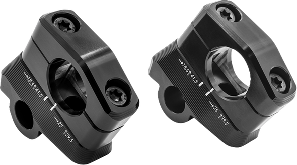 GILLES TOOLING 1D.GT Risers - Handlebar - Pan America - Black 1DGT-05-B GILLES TOOLING 1D.GT Risers - Handlebar - Pan America - Black 1DGT-05-B