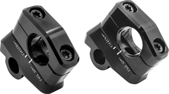  GILLES TOOLING 1D.GT Risers - Handlebar - Pan America - Black 1DGT-05-B 