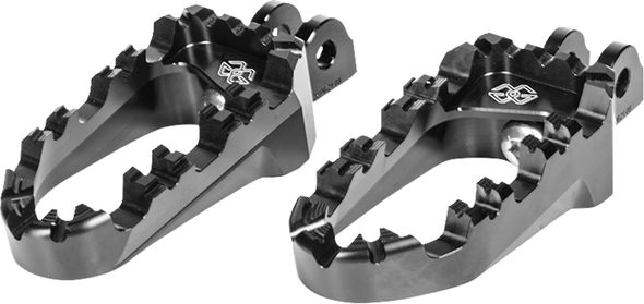 GILLES TOOLING Pro-X Enduro Footpegs - Black - Pan America RGK-121-UF34-SET-B GILLES TOOLING Pro-X Enduro Footpegs - Black - Pan America RGK-121-UF34-SET-B