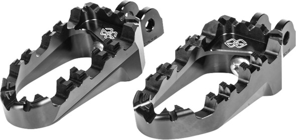  GILLES TOOLING Pro-X Enduro Footpegs - Black - Pan America RGK-121-UF34-SET-B 