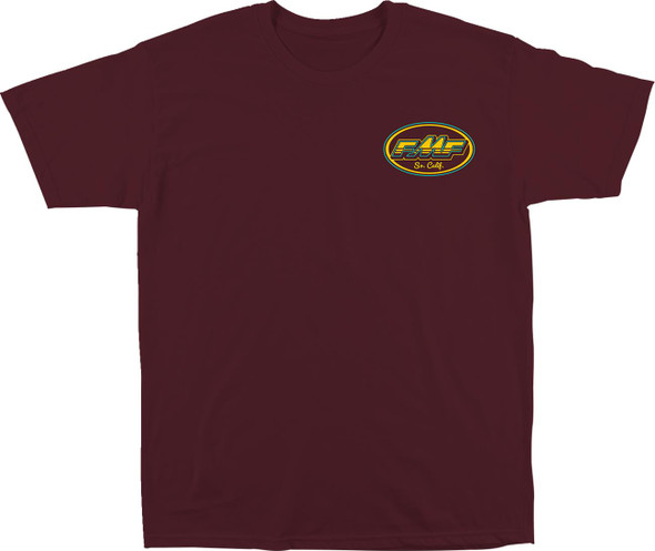  FMF Golden Stay T-Shirt - Maroon - XL SP24118904MRNXL 
