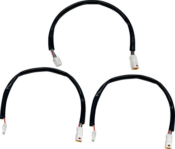 FAT BAGGERS INC. Fat Baggers Inc Handlebar Wire Extension 14" for 2023-2024 Harley-Davidson CVO Road Glide and Street Glide 100042 