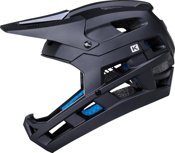  KALI DH Invader Helmet - Matte Black - L/2XL 0211323117 