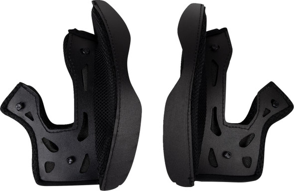  MOOSE RACING Air Intake Cheek Pads - Black - Medium 0134-3197 