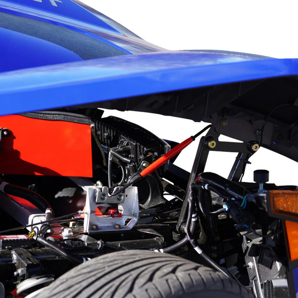  SHOW CHROME Hood Rod - Adjustable - Polaris Slingshot 44-110 