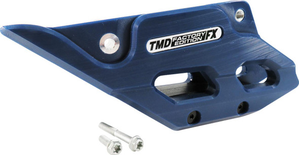  T.M. DESIGNWORKS Factory Edition Chain Guide With Replacement Wear Pad - Blue RCG-KT5-BL2 