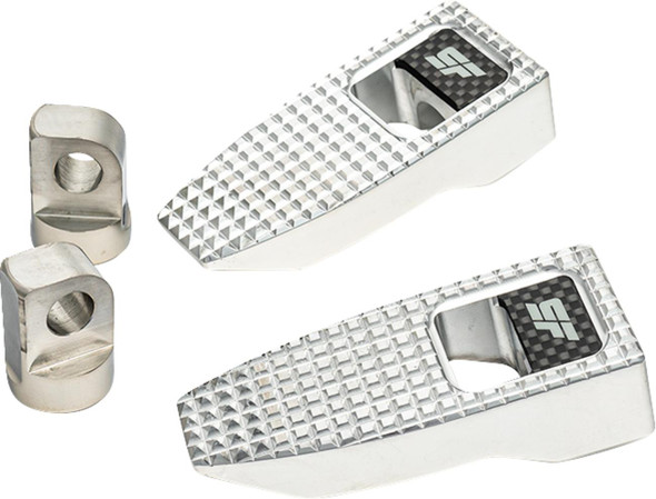  SLYFOX Speed Pegs - Silver Polished SF-903-00-2 