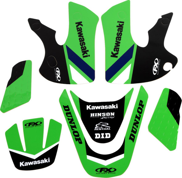  FACTORY EFFEX EVO 20 Graphic Kit - Kawasaki - KX 65 | KLX 110 27-02106 