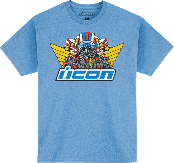 ICON Flyboy* T-Shirt - Blue - Medium 3030-23467