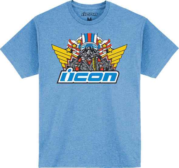  ICON Flyboy* T-Shirt - Blue - Small 3030-23466 