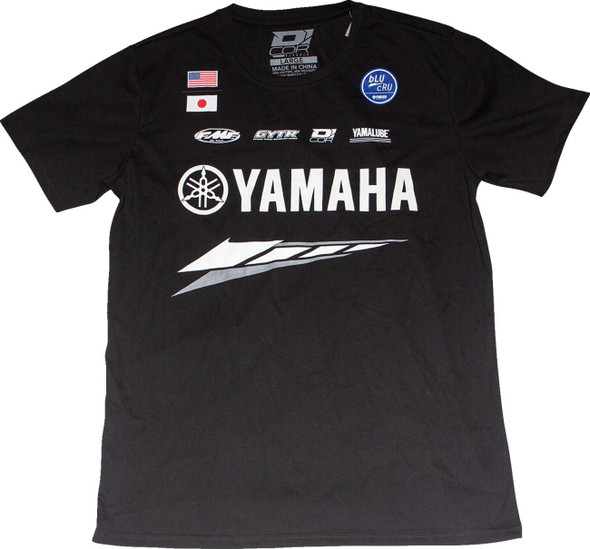  D'COR VISUALS Yamaha Factory T-Shirt - Black - 2XL 80-126-5 