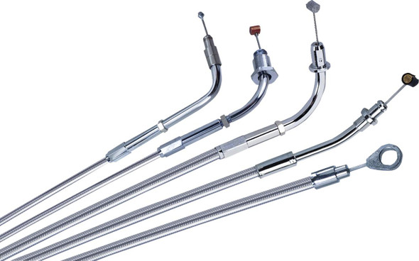  BARNETT Stainless Steel Clutch Cable for Indian - +6" 102-40-10004-06 