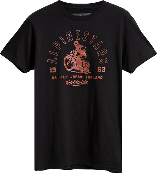  ALPINESTARS Los Sander T-Shirt - Black - Medium 12337212010M 
