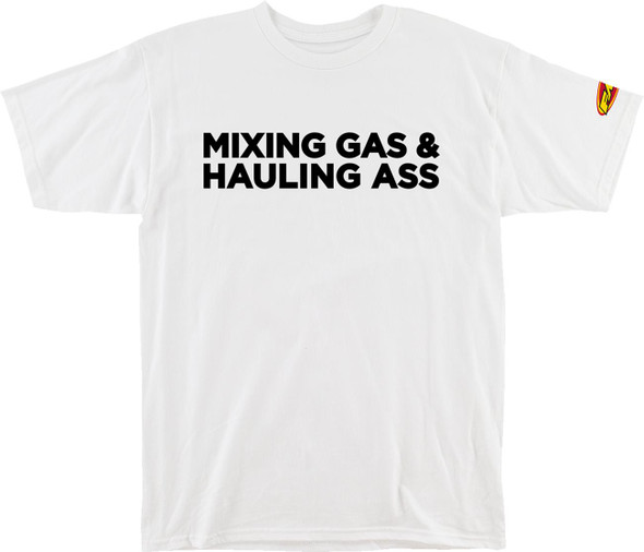  FMF Gass T-Shirt - White - 2XL FA21118915WHT2X 