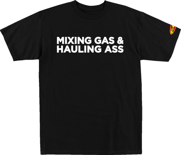  FMF Gass T-Shirt - Black - Small FA21118915BLKSM 