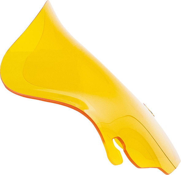  KLOCK WERKS Kolor Flare* Windshield - 6-1/2" - Yellow - FLH KWW-01-0696 