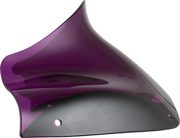  KLOCK WERKS Kolor Flare* Windshield - 8" - Purple - FLTR KWW-01-0694 