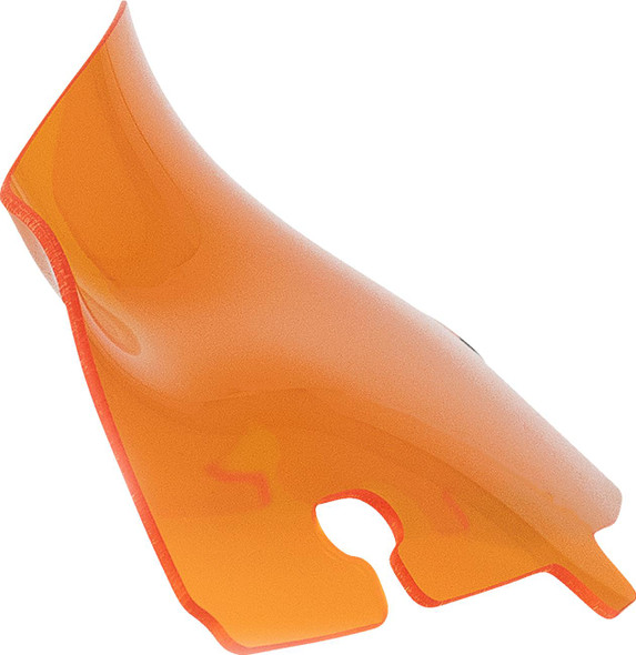  KLOCK WERKS Kolor Flare* Sport Windshield - 4" - Orange - FLH KWW-01-0675 