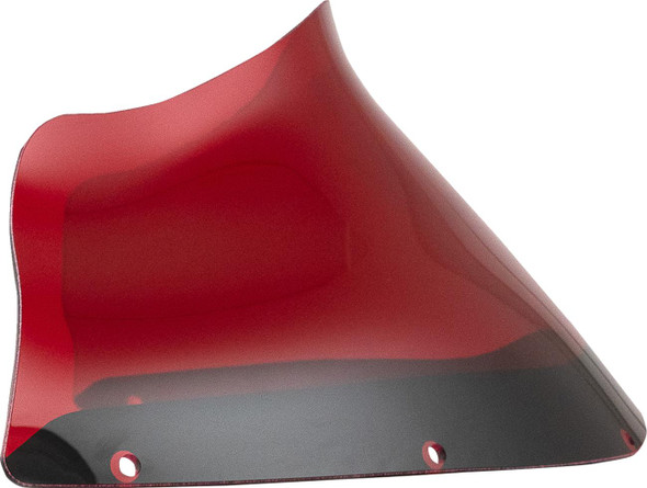  KLOCK WERKS Kolor Flare* Windshield - 9" - Red - FXRP KWW-02-0614 