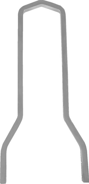  DRAG SPECIALTIES Square Sissy Bar - Chrome - 15.4" H x 8.25" W X08-0045CT 