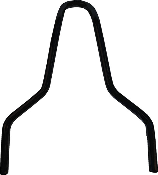  DRAG SPECIALTIES Round Sissy Bar - Black - 11"H X08-0044GBR 