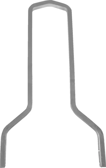  DRAG SPECIALTIES Square Sissy Bar - Chrome - 15.5" H x 11" W X08-0042CT 