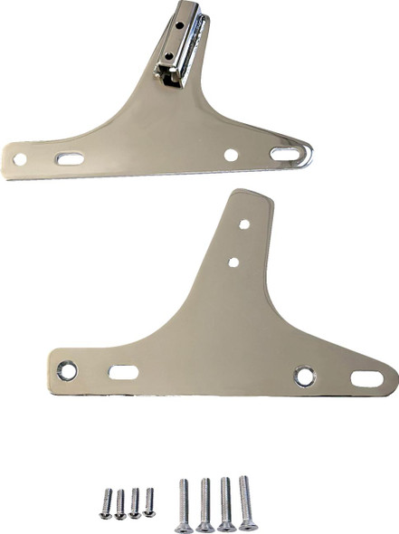  DRAG SPECIALTIES Side Plates - Chrome X08-0011C 