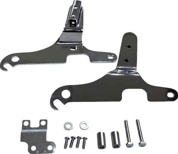  DRAG SPECIALTIES Side Plates - Chrome X08-0003C 