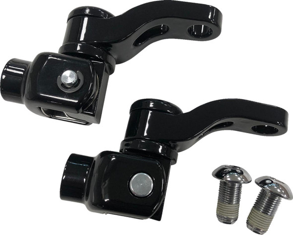  DRAG SPECIALTIES Passenger Peg Mount - Adjustable - Black 78561B 