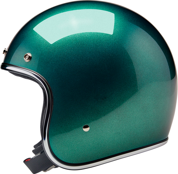 BILTWELL Bonanza Helmet - Metallic Catalina Green - XS 1001-358-201