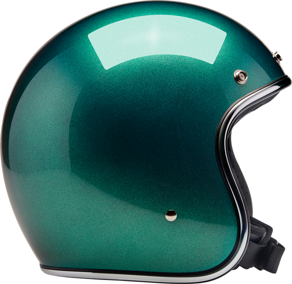 BILTWELL Bonanza Helmet - Metallic Catalina Green - XL 1001-358-205