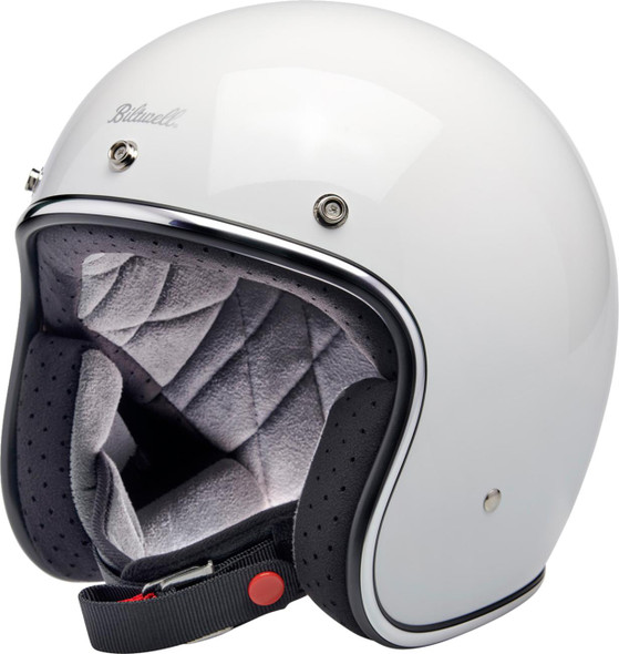  BILTWELL Bonanza Helmet - Gloss White - XS 1001-164-201 