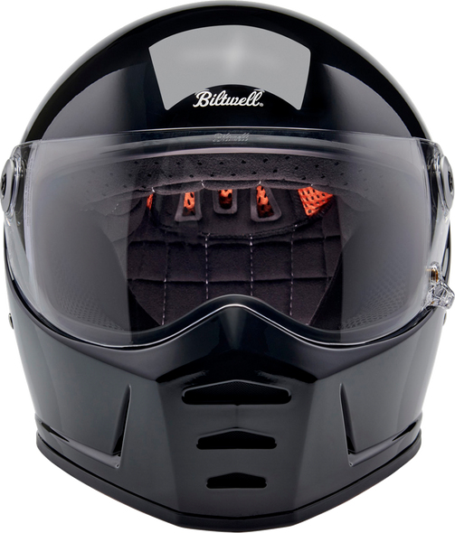 BILTWELL Lane Splitter Helmet - Gloss Black - Small 1004-101-502 BILTWELL Lane Splitter Helmet - Gloss Black - Small 1004-101-502
