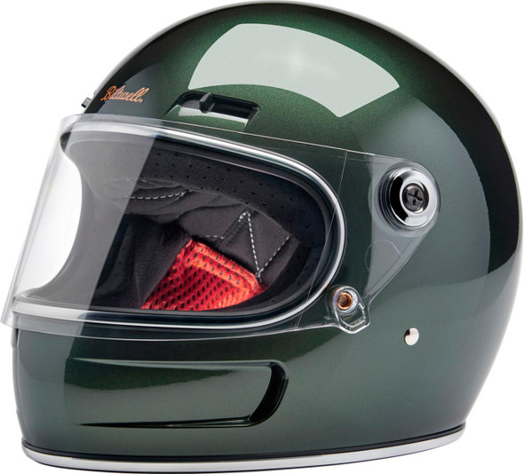  BILTWELL Gringo SV Helmet - Metallic Sierra Green - Medium 1006-324-503 