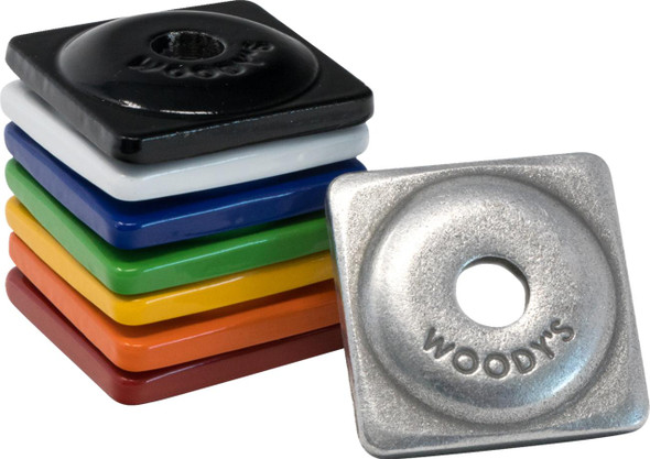 WOODY'S Woody's Support Plates Hi Vis 5/16" 48 Pack ASW2-3830-48 