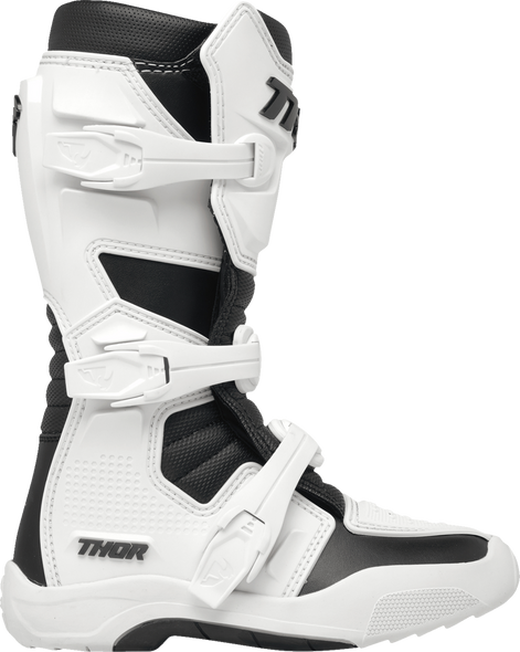 THOR Youth Blitz XR Boots - White/Black - Size 5 3411-0749