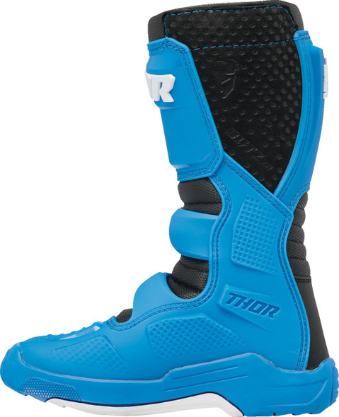  THOR Youth Blitz XR Boots - Black/Blue - Size 2 3411-0732 