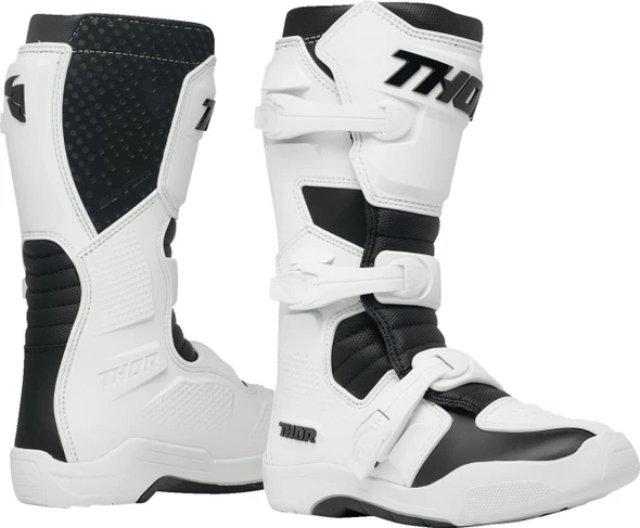  THOR Women's Blitz XR Boots - White/Black - Size 10 3410-3141 