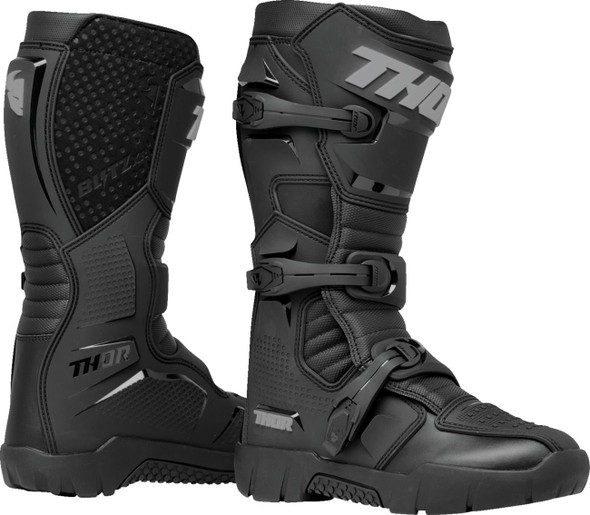  THOR Blitz XR Trail Boots - Black/Gray - Size 11 3410-3131 