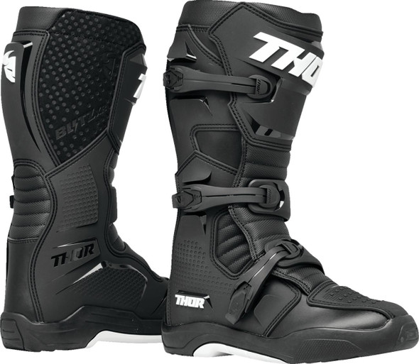  THOR Blitz XR Boots - Black/White - Size 8 3410-3074 