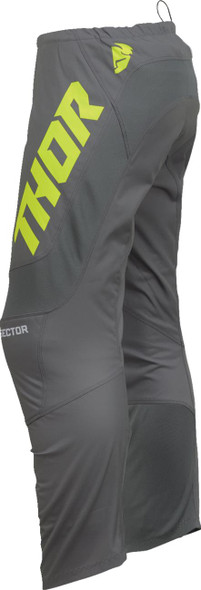  THOR Youth Sector Checker Pants - Gray/Acid - US 22 2903-2435 