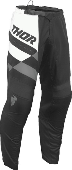  THOR Youth Sector Checker Pants - Black/Gray - US 26 2903-2425 