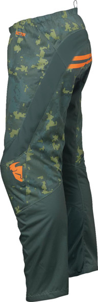  THOR Youth Sector DIGI Pants - Camo Green - US 24 2903-2418 