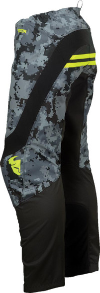  THOR Sector DIGI Pants - Black/Camo - US 32 2901-11029 