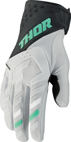  THOR Women's Spectrum Gloves - Black/Mint - XL 3331-0271 