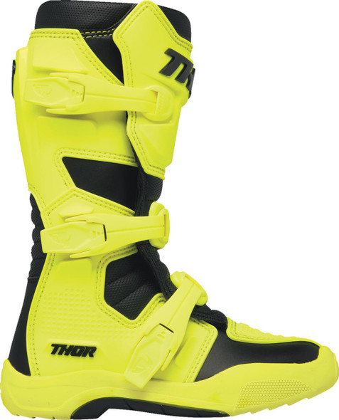  THOR Youth Blitz XR Boots - Acid/Black - Size 2 3411-0760 