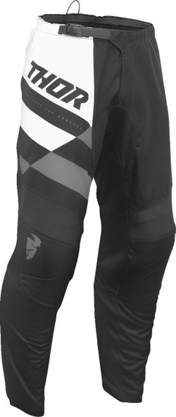  THOR Sector Checker Pants - Black/Gray - US 28 2901-10983 