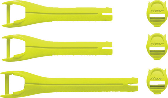  THOR Youth Blitz XR Boots Strap Kit - Acid/Black 3430-1042 