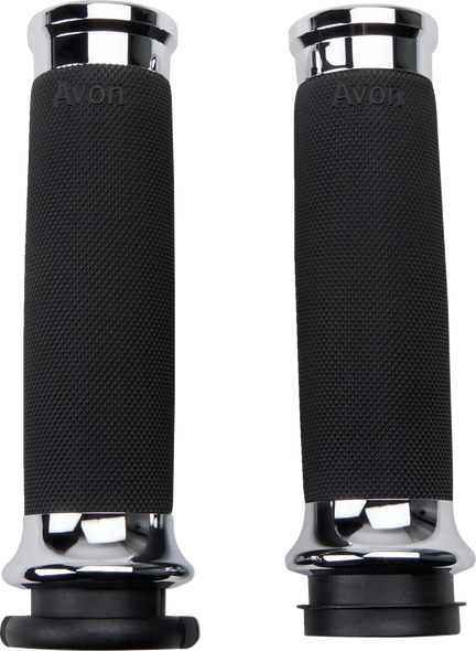 SLYFOX Grips - TBW - Chrome CC-85-CH-FL-FOX