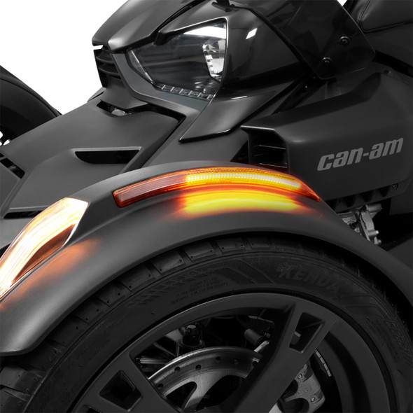  SHOW CHROME LED Light Front Fender - Ryker 41-187A 